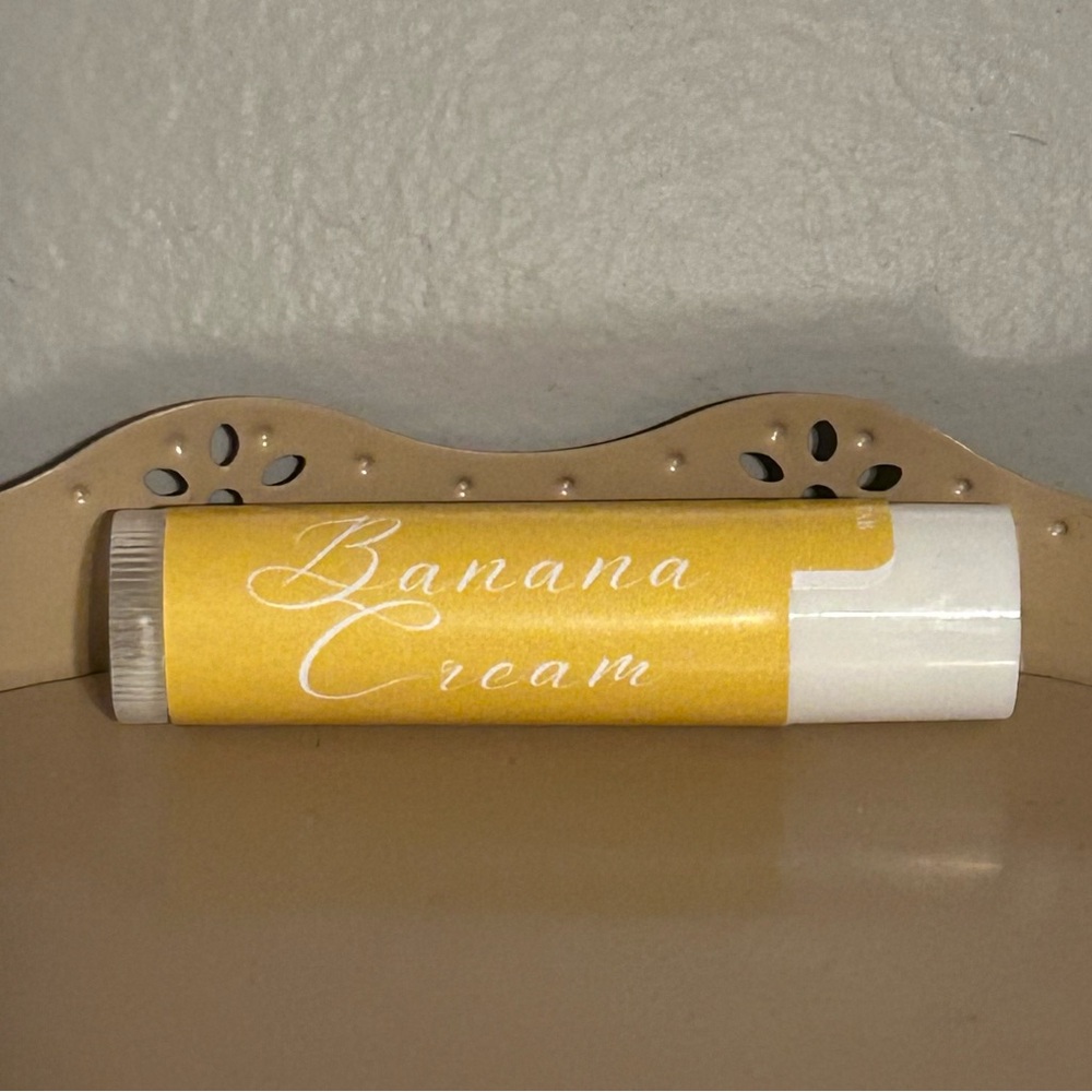 Banana Cream Handmade Lip Balm